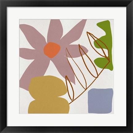 Framed Flower Petals II Print