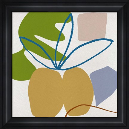 Framed Flower Petals IV Print