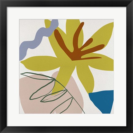 Framed Flower Petals V Print