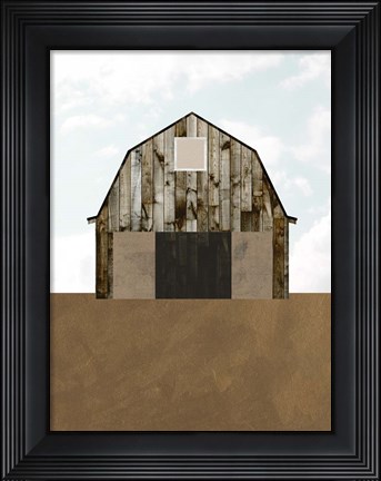 Framed Barn&#39;s Portrait II Print