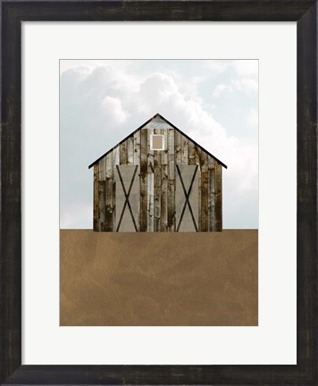 Framed Barn&#39;s Portrait III Print