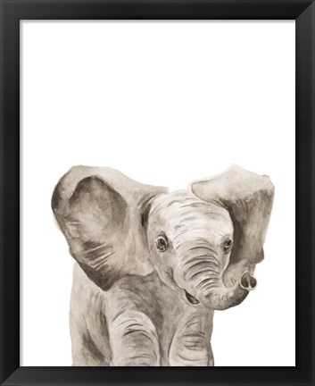 Framed Safari Animal Portraits III Print