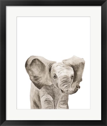 Framed Safari Animal Portraits III Print