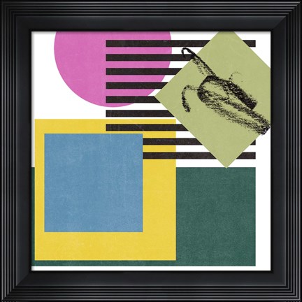 Framed Pianist II Print