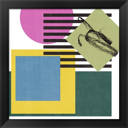 Framed Pianist II Print