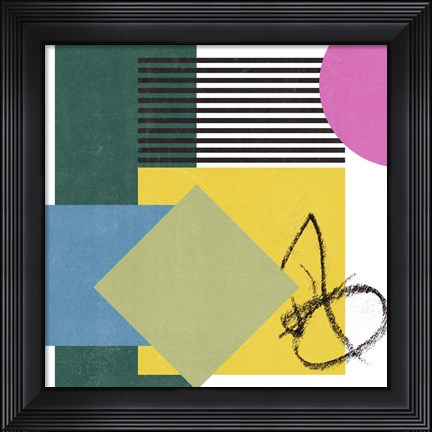 Framed Pianist III Print