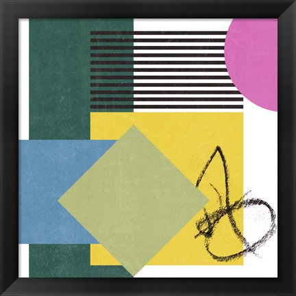 Framed Pianist III Print