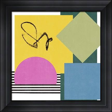 Framed Pianist V Print