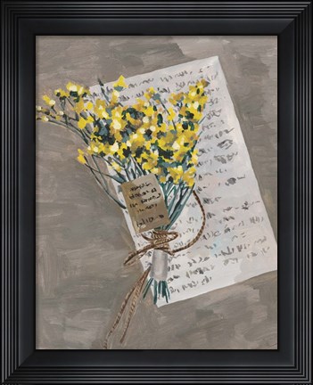 Framed Dear Friend I Print