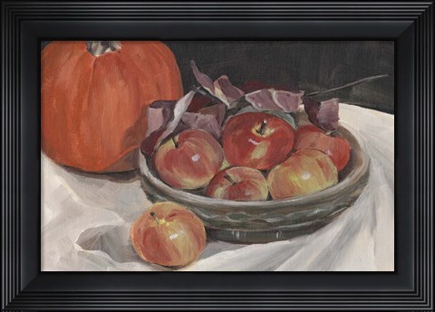 Framed Autumn Apples II Print
