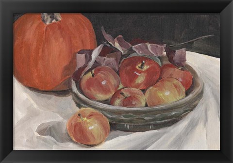 Framed Autumn Apples II Print