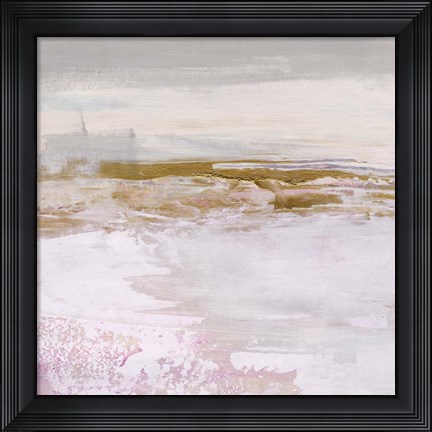 Framed Magenta Skyline I Print