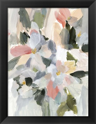 Framed Soft as Petals I Print