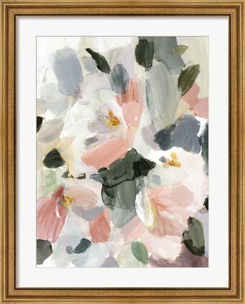 Framed Soft as Petals II Print
