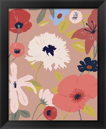 Framed Merry Mallow II Print