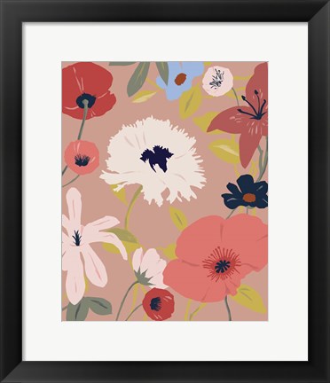 Framed Merry Mallow II Print