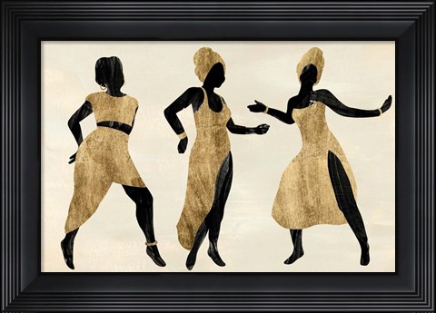 Framed Celebration Dance II Print