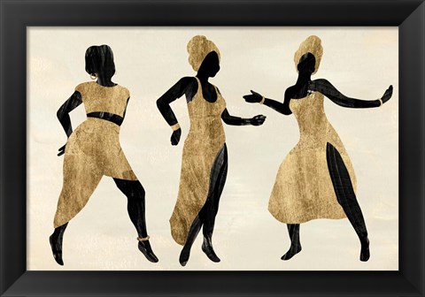 Framed Celebration Dance II Print