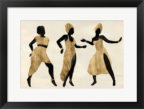 Framed Celebration Dance II Print