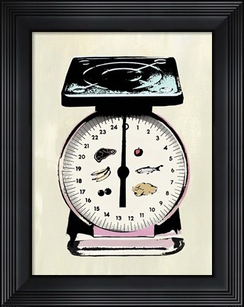 Framed Retro Kitchen Appliance II Print