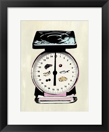 Framed Retro Kitchen Appliance II Print