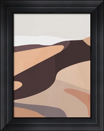 Framed Desert Dunes IV Print
