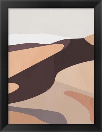 Framed Desert Dunes IV Print