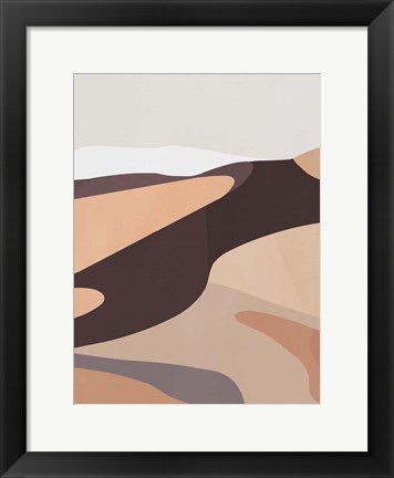 Framed Desert Dunes IV Print