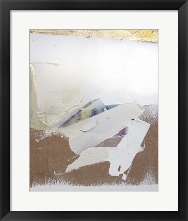 Framed Gold Divided I Print