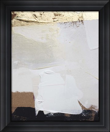 Framed Gold Divided II Print