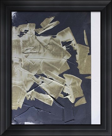 Framed Gold Divided IV Print