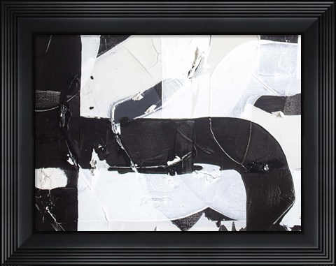 Framed Racetrack Diptych II Print