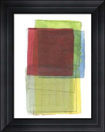 Framed Graphene I Print