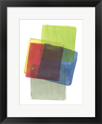 Framed Graphene III Print