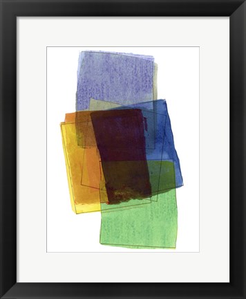 Framed Graphene V Print
