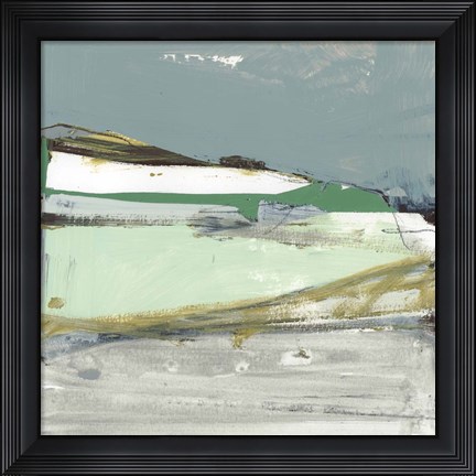 Framed Dartmoor Blues I Print
