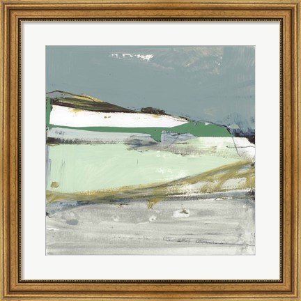 Framed Dartmoor Blues I Print