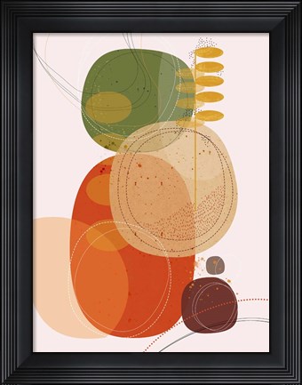 Framed Autumn Sunset Print