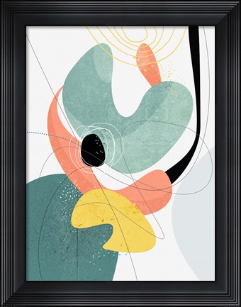 Framed Galactic 01 - Jupiter Print