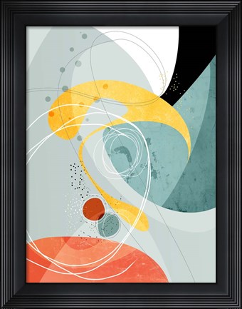 Framed Galactic 02 - Crossings Print