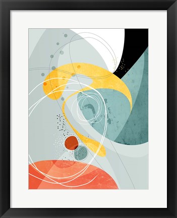 Framed Galactic 02 - Crossings Print