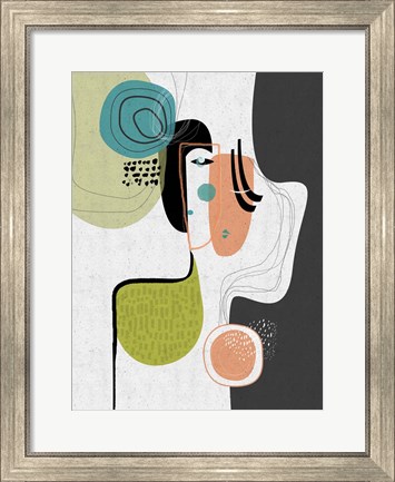 Framed Love In Pieces Print
