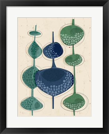 Framed Towering Trees Print