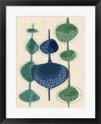 Framed Towering Trees Print