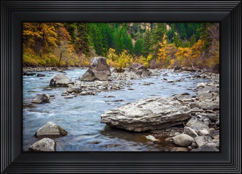 Framed Rocky River Print