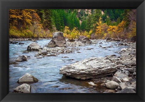 Framed Rocky River Print