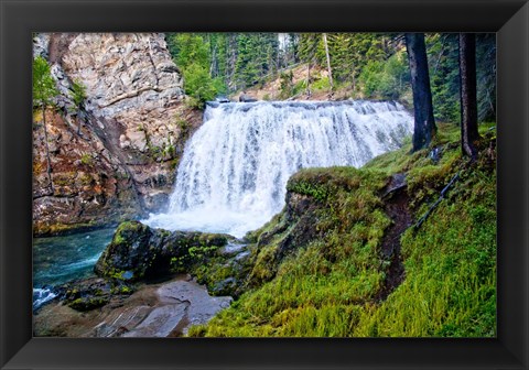 Framed South Fork Falls Print