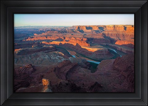 Framed Canyonlands at Sunrise Print