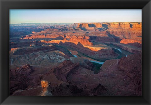 Framed Canyonlands at Sunrise Print