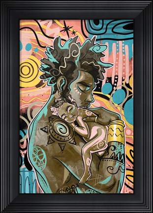 Framed Brightest Print